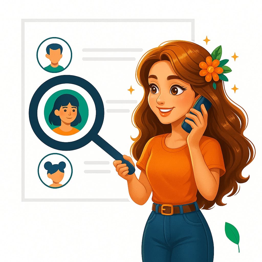 Contact us illustration